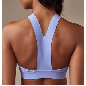 Lululemon Fast & Free Bra Y-Back Periwinkle Hydrangea Blue